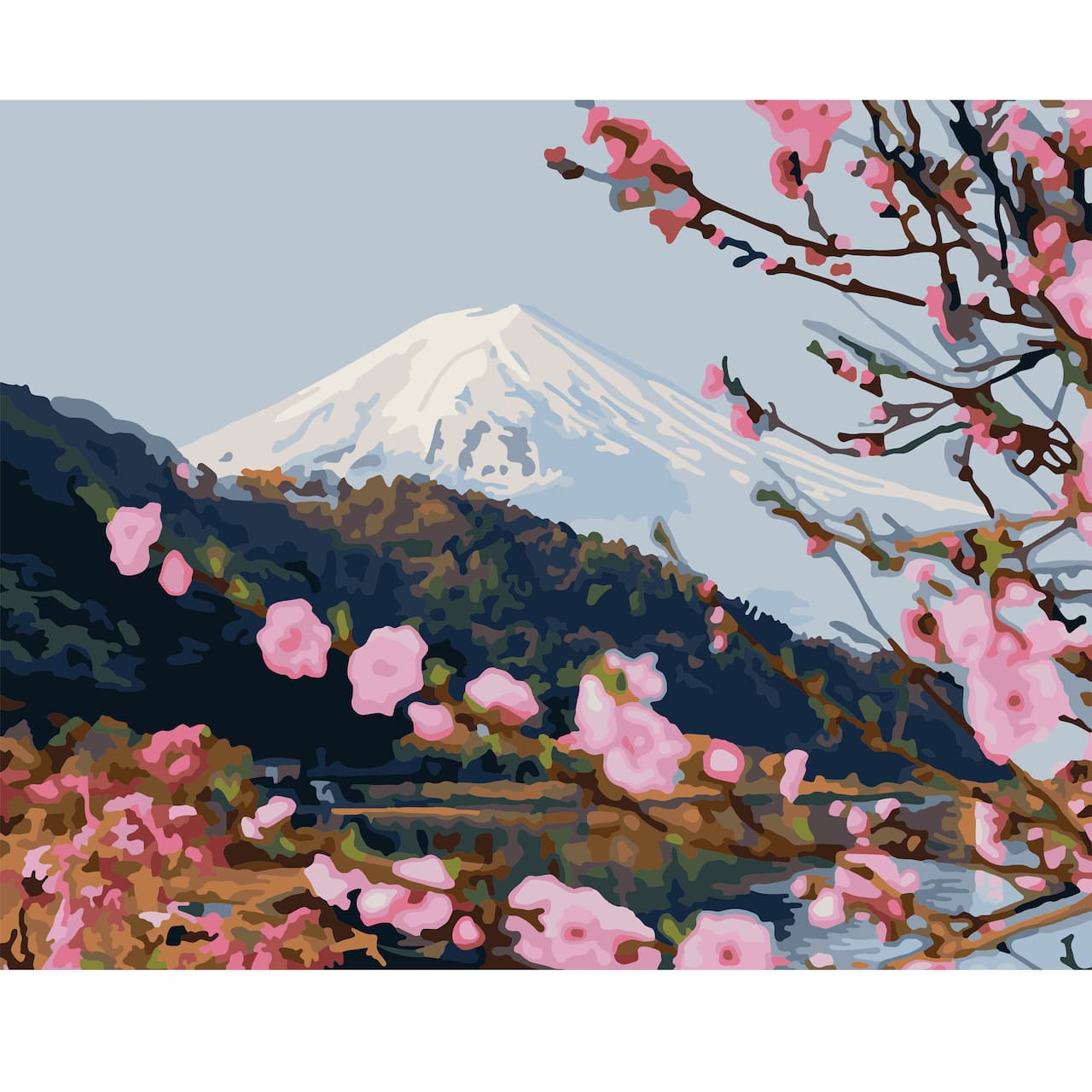 Mount Fuji Paint-by-Number Kit by Artist's Loft®